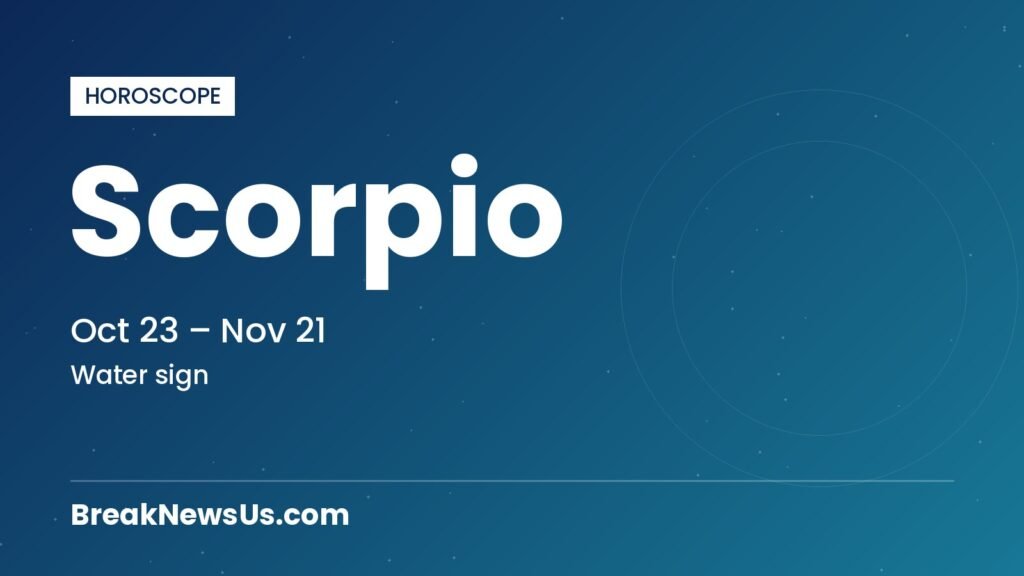 Horoscope: Scorpio