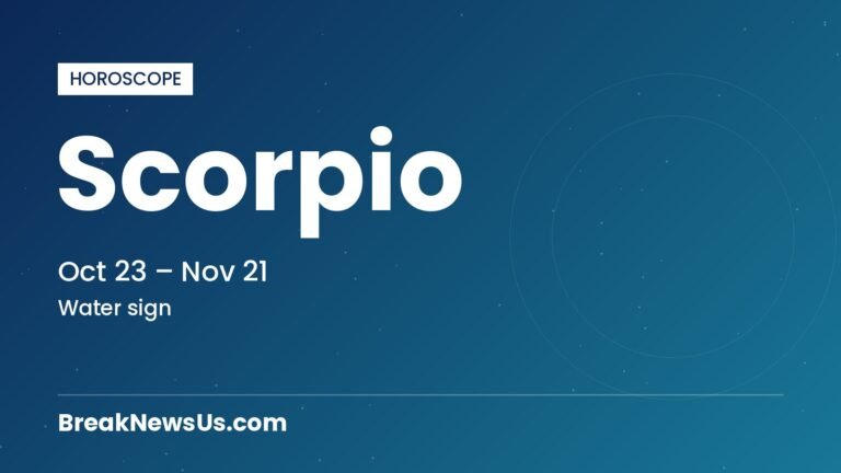 Scorpio horoscope for today — Tuesday, October 20