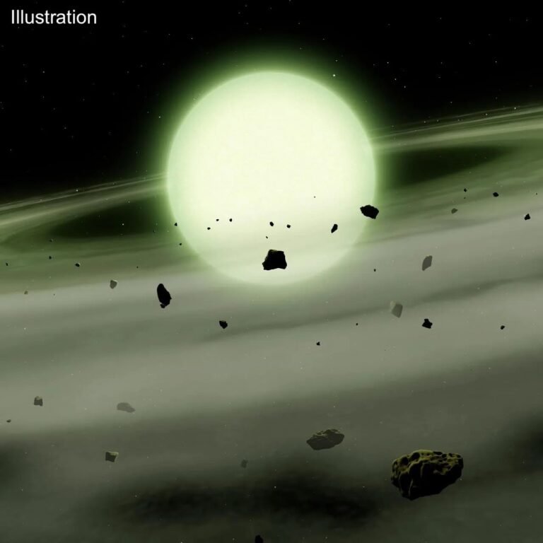 The first green star, WD J1330+6435