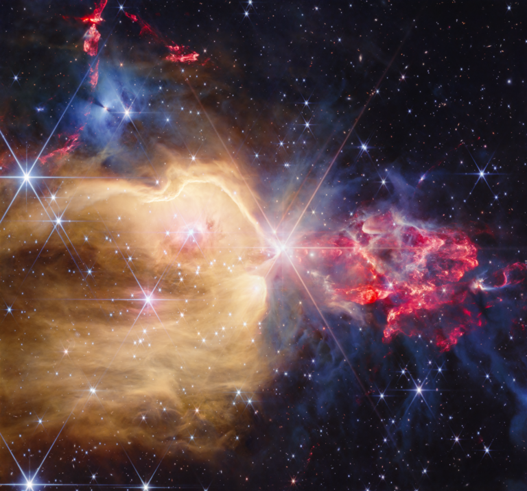 Webb telescope captures stellar jets in NGC 7129